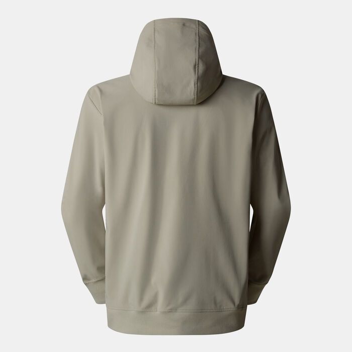 The North Face Men's Takno Logo Hoodie Grey The North Face Men's Takno Logo Hoodie Grey image number 1