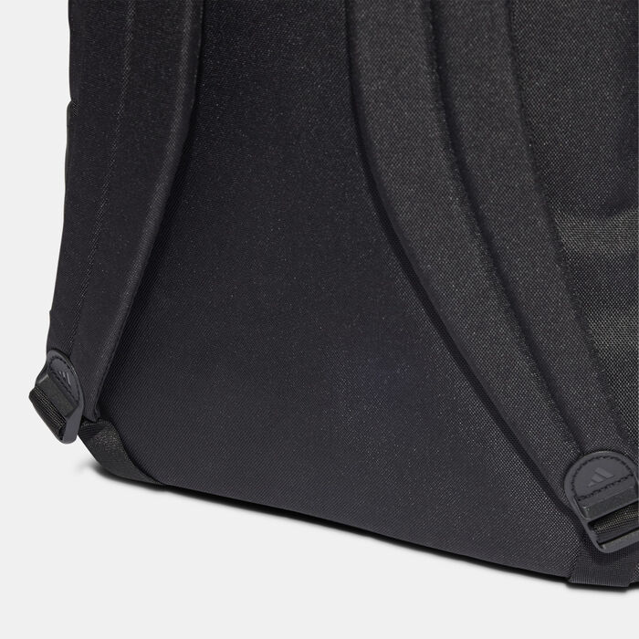 adidas Classic 3 Bar Logo Backpack Black adidas Classic 3 Bar Logo Backpack Black image number 4