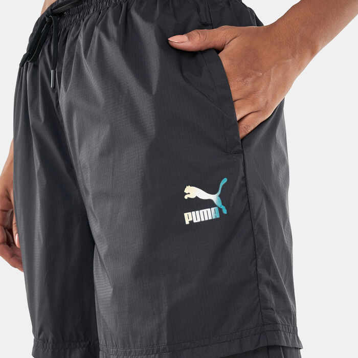 PUMA Women's Crystal Galaxy Woven Pants Black image number 3