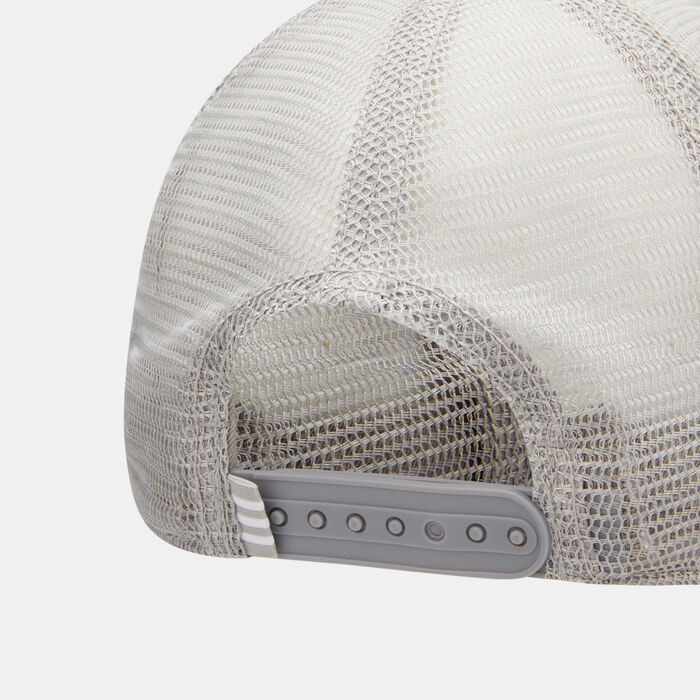 adidas Men's Trefoil Trucker Cap Grey adidas Men's Trefoil Trucker Cap Grey image number 1