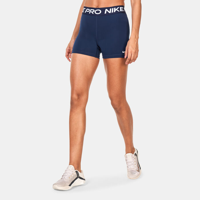 Nike Women's Pro 365 Shorts Blue Nike Women's Pro 365 Shorts Blue image number 0