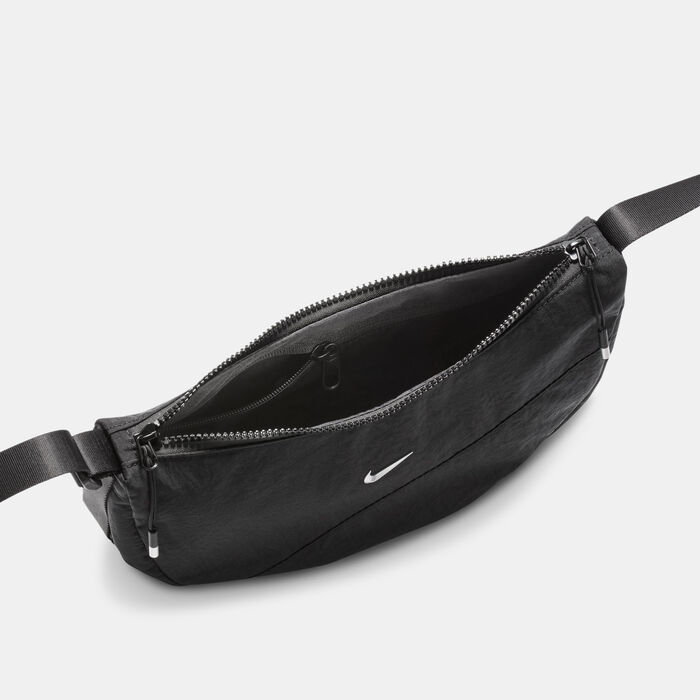 Nike Men's Aura Crescent Crossbody Bag Black Nike Men's Aura Crescent Crossbody Bag Black image number 3
