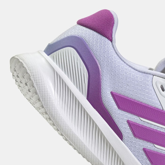 adidas Women's Runfalcon 5 Running Shoes White adidas Women's Runfalcon 5 Running Shoes White image number 5