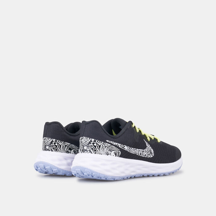 Nike Kids' Revolution 6 NN JP Road Running Shoe (Older Kids) Black image number 2
