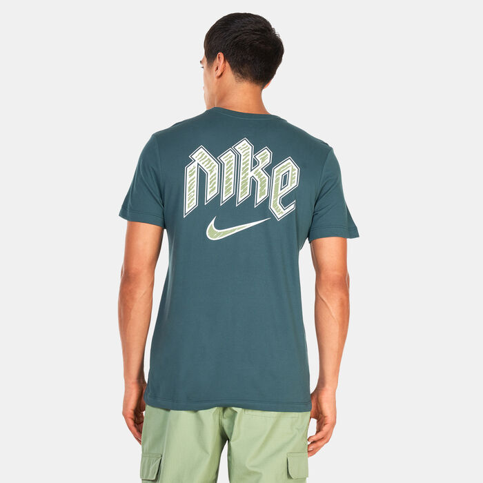 Nike Men's Dri-FIT Run Division T-Shirt Green image number 1