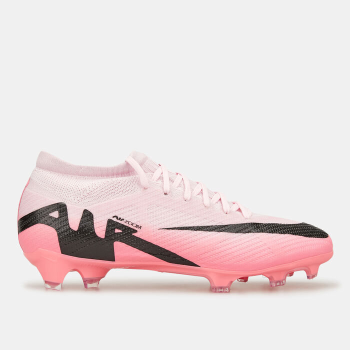Nike Men's Mercurial Vapor 15 Pro Firm-Ground Football Shoes Pink image number 0