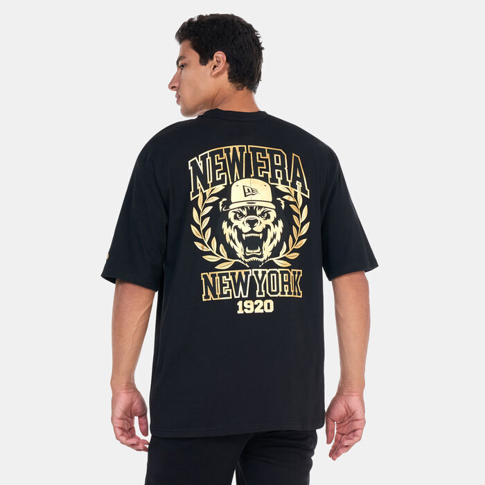 New Era Men's Graphic T-Shirt Black New Era Men's Graphic T-Shirt Black image number 1