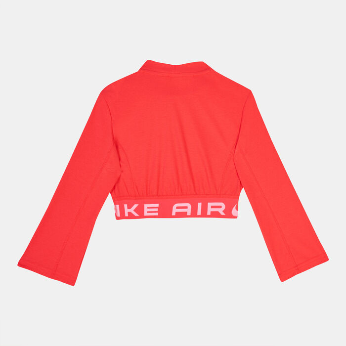 Nike Kids' Air Long-Sleeve Top (Older Kids) Pink Nike Kids' Air Long-Sleeve Top (Older Kids) Pink image number 1
