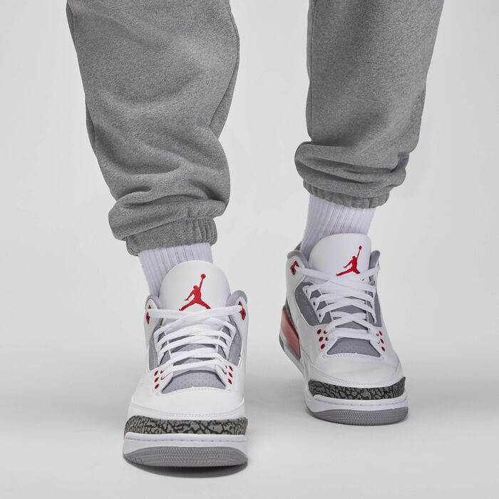 Jordan Flight Fleece Men's Sweatpants Grey Jordan Flight Fleece Men's Sweatpants Grey image number 5
