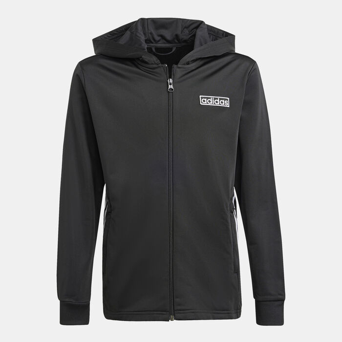 adidas Originals Kids' Adibreak Full-Zip Hoodie Black adidas Originals Kids' Adibreak Full-Zip Hoodie Black image number 0