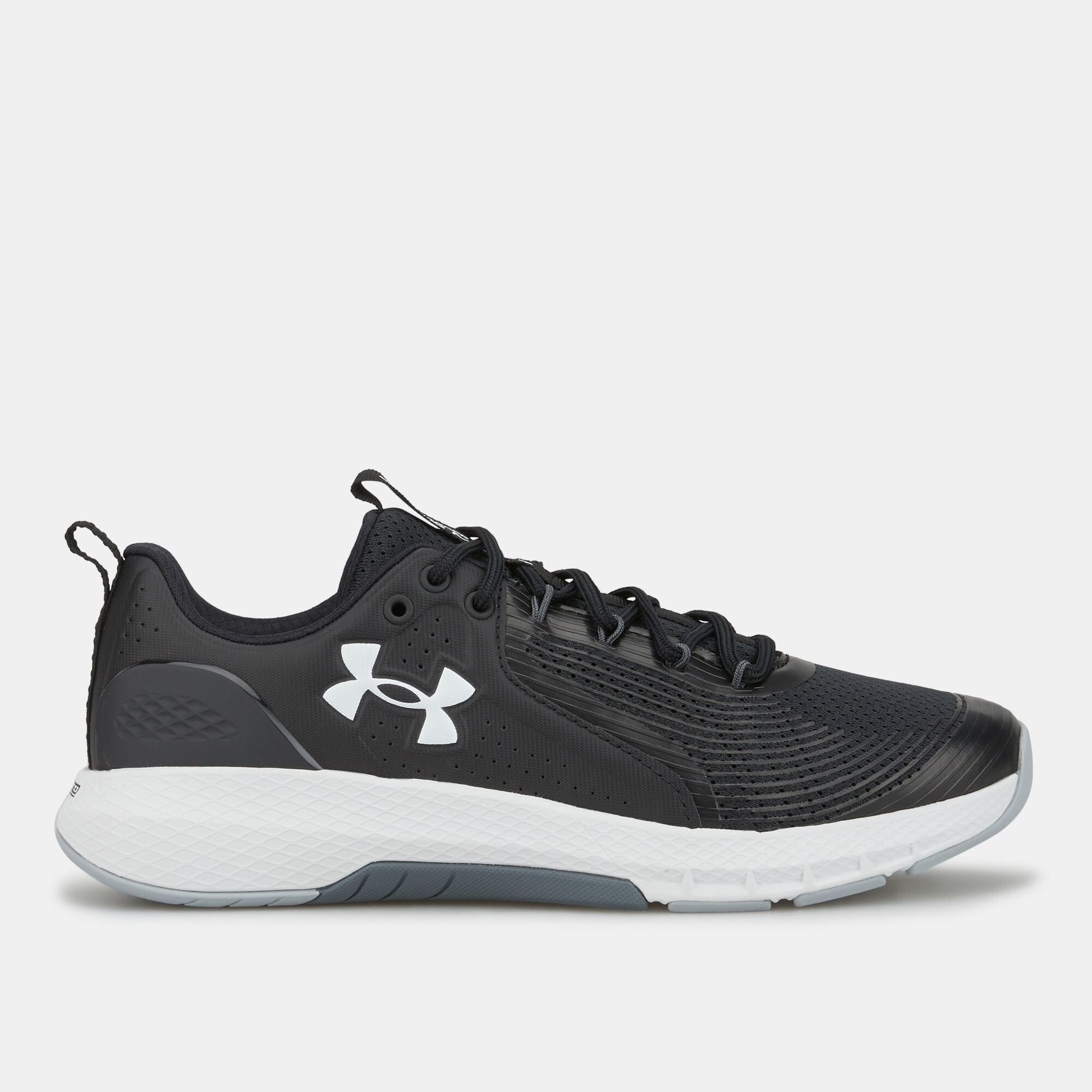 Buy Under Armour Men's UA Charged Commit 3 Training Shoe Black in KSA -SSS