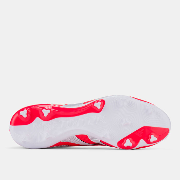 adidas Men's Predator League Fold-Over Tongue Firm/Multi-Ground Football Shoes Black image number 3