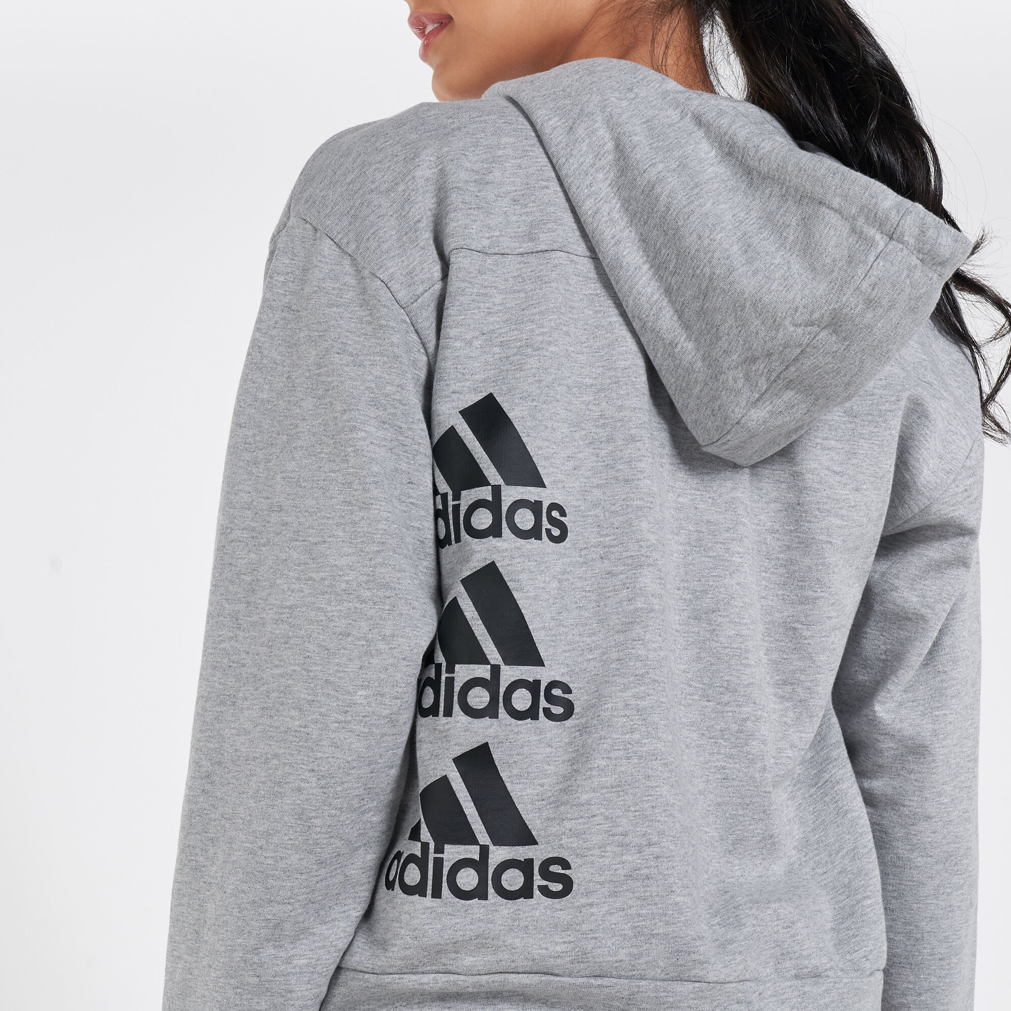 Adidas grey jumper womens top