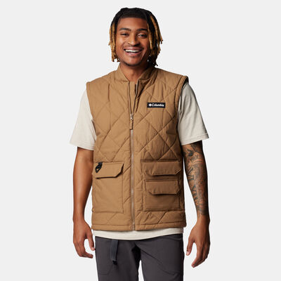 Columbia Men's Rad Padded Vest Brown Columbia Men's Rad Padded Vest Brown
