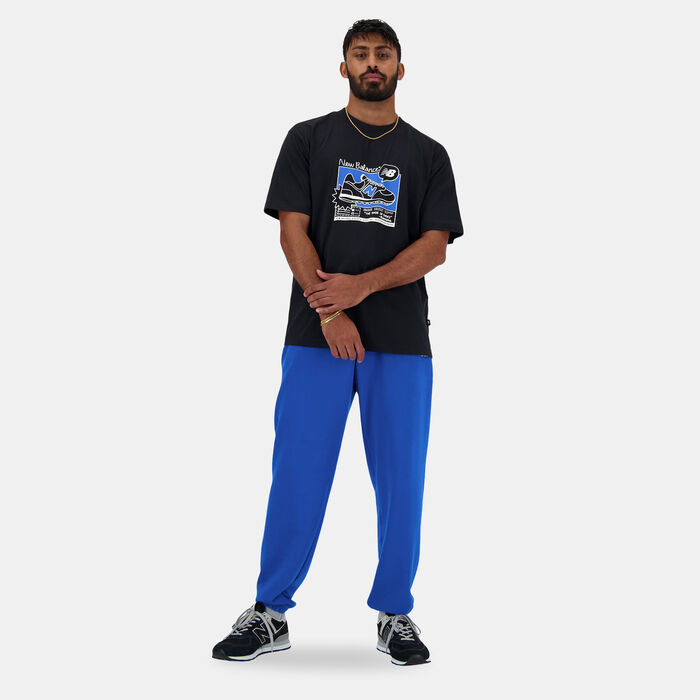 New Balance Men's Advert Graphics T-Shirt Black New Balance Men's Advert Graphics T-Shirt Black image number 2