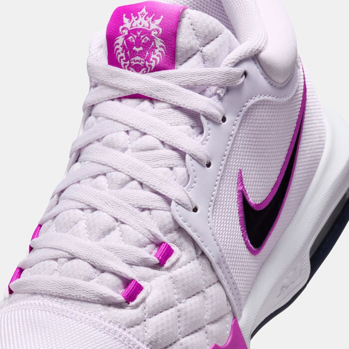 Nike Men's LeBron Witness VIII Basketball Shoes Purple Nike Men's LeBron Witness VIII Basketball Shoes Purple image number 4