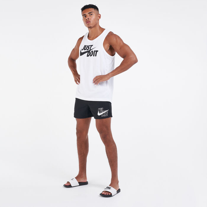 Nike Swim Men's 5-Inch Volley Swimming Shorts Black Nike Swim Men's 5-Inch Volley Swimming Shorts Black image number 2