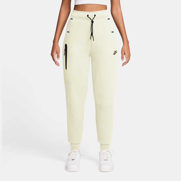 Nike Women's Sportswear Tech Fleece Joggers White Nike Women's Sportswear Tech Fleece Joggers White image number 0