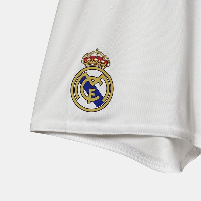 adidas Kids' Real Madrid 24/25 Home Replica Football Kit (Baby and Toddler) White adidas Kids' Real Madrid 24/25 Home Replica Football Kit (Baby and Toddler) White image number 3
