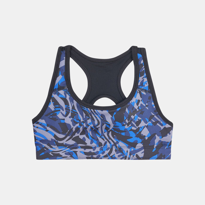 Nike Kids' Swoosh Reversible Sports Bra (Older Kids) Blue image number 0