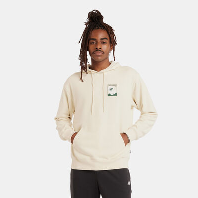 New Balance Men's French Terry 550 Hoodie Blue New Balance Men's French Terry 550 Hoodie Blue