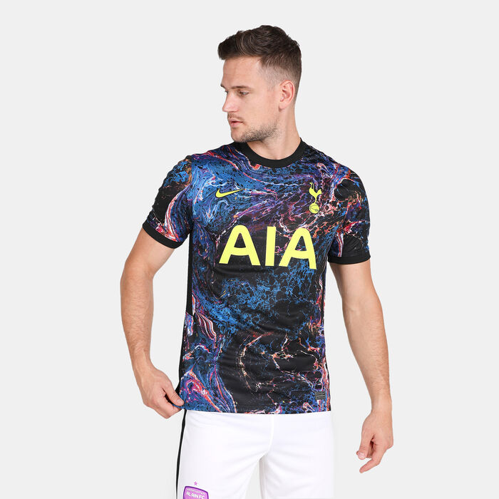 Nike Men's Tottenham Hotspur F.C. Dri-FIT Stadium Away Jersey Black Nike Men's Tottenham Hotspur F.C. Dri-FIT Stadium Away Jersey Black image number 0