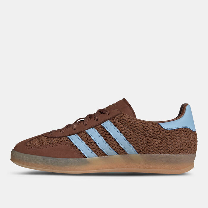 adidas Originals Women's Gazelle Indoor Shoes Brown image number 2