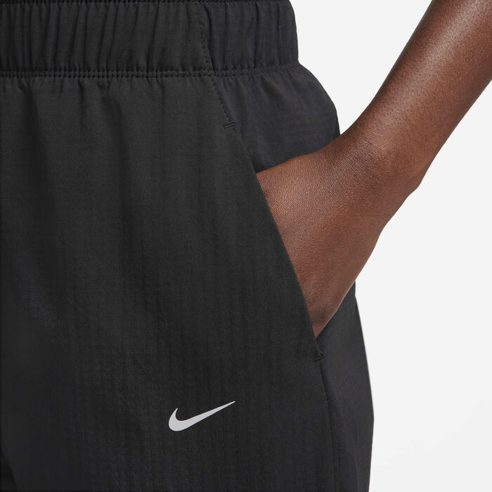 Nike Women's Dri-FIT Fast Mid-Rise Warm-Up Running Trousers Black Nike Women's Dri-FIT Fast Mid-Rise Warm-Up Running Trousers Black image number 3