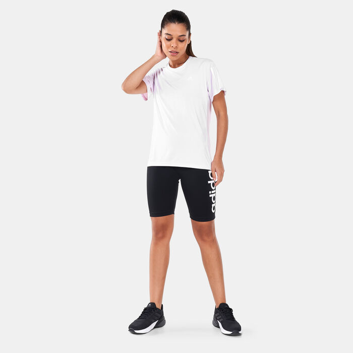 adidas Women's Own the Run T-Shirt Pink image number 2