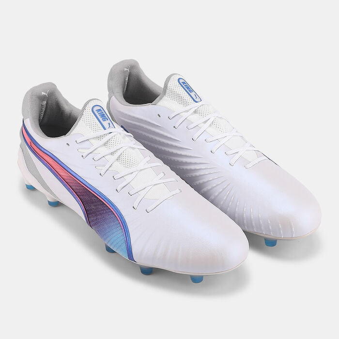 PUMA Men's KING ULTIMATE Firm Ground/Artificial Ground Football Shoes Grey PUMA Men's KING ULTIMATE Firm Ground/Artificial Ground Football Shoes Grey image number 1