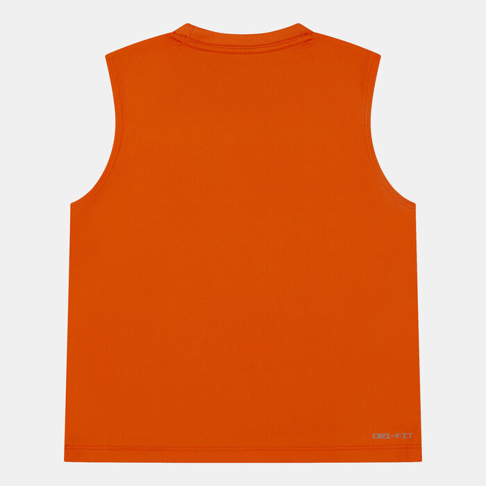 Nike Kids' Stack 'em Muscle T-Shirt Orange Nike Kids' Stack 'em Muscle T-Shirt Orange image number 1