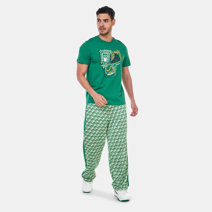 PUMA Men's Graphics Year of Sports T-Shirt Green PUMA Men's Graphics Year of Sports T-Shirt Green image number 2
