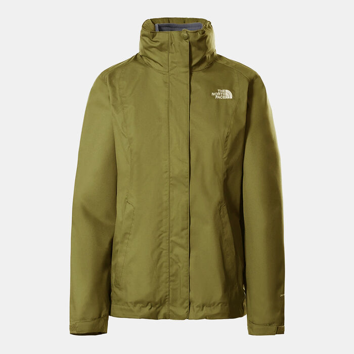 The North Face Women's Evolve II Triclimate® Jacket Green The North Face Women's Evolve II Triclimate® Jacket Green image number 2