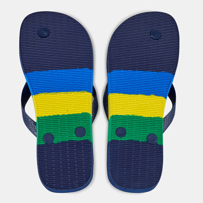 Havaianas Brasil Tech Flip Flops Blue Havaianas Brasil Tech Flip Flops Blue image number 1