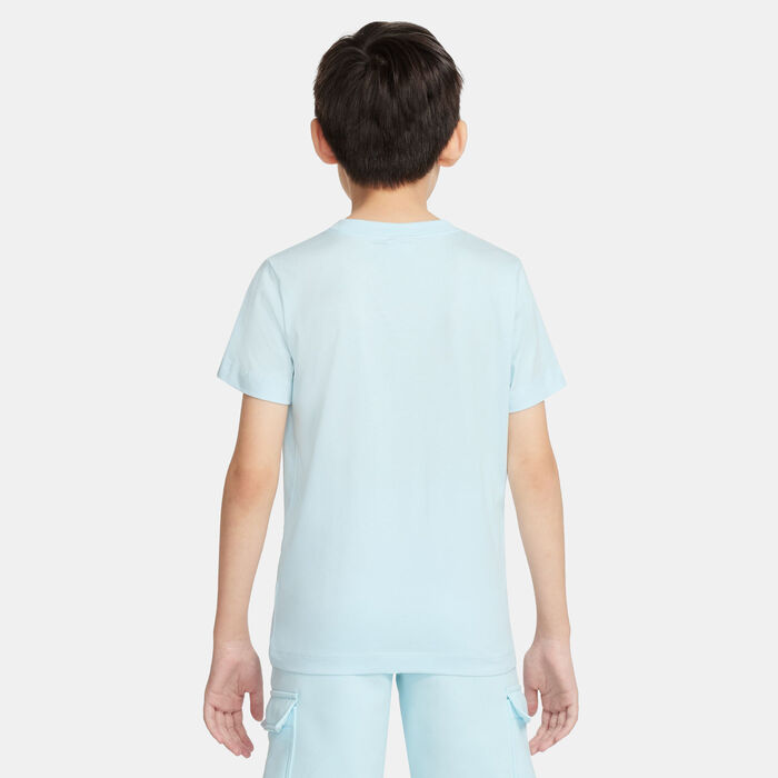 Nike Kids' Sportswear Graphic T-Shirt Blue image number 1