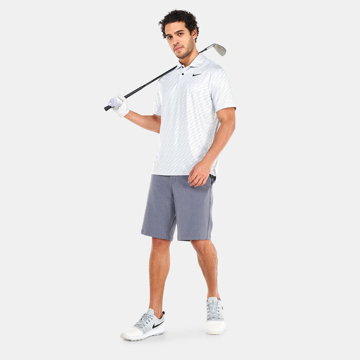 Nike Men's Dri-FIT Vapor Striped Golf Polo Shirt Ivory Nike Men's Dri-FIT Vapor Striped Golf Polo Shirt Ivory image number 2