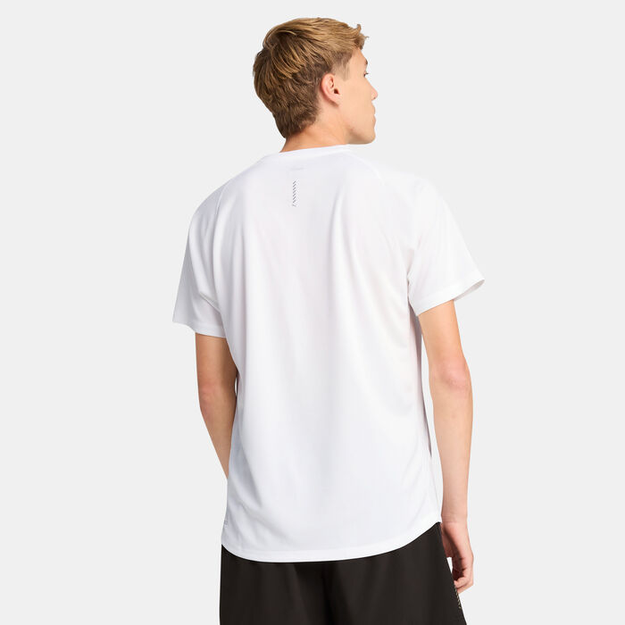 PUMA Men's VELOCITY Running T-Shirt White image number 1