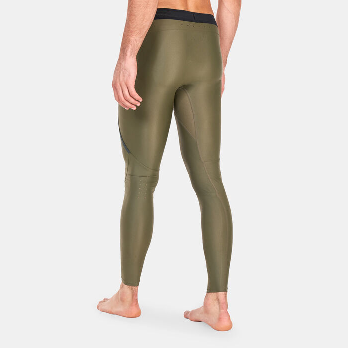 Mens Under Armour turquoise Iso-Chill Perforated Leggings