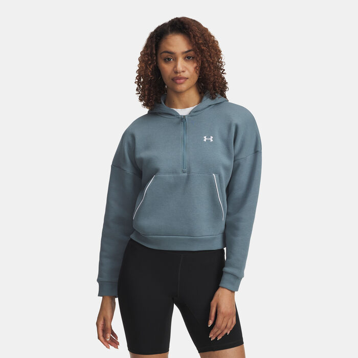 Under Armour Women's Rival Piped Hoodie Blue image number 0