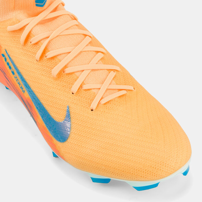 Nike Men's Kylian Mbappe Mercurial Superfly 10 Pro Firm Ground Football Shoes Orange Nike Men's Kylian Mbappe Mercurial Superfly 10 Pro Firm Ground Football Shoes Orange image number 9