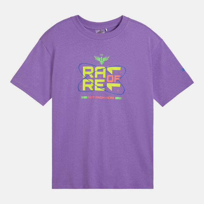 PUMA Men's Melo Spark T-Shirt Purple PUMA Men's Melo Spark T-Shirt Purple image number 0