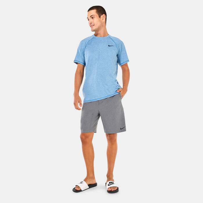 Nike Swim Men's Merge 9-Inch Hybrid Swimming Shorts Grey Nike Swim Men's Merge 9-Inch Hybrid Swimming Shorts Grey image number 2