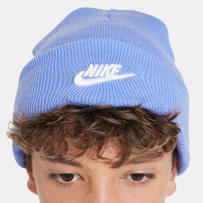 Nike Kids' Peak Beanie Blue image number 3