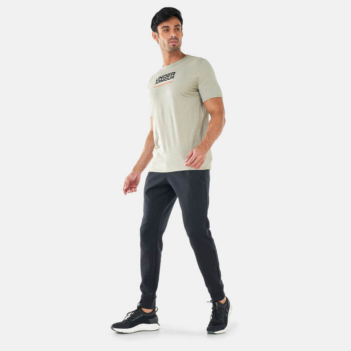 Under Armour Men's UA Multicolor Box Logo T-Shirt Grey Under Armour Men's UA Multicolor Box Logo T-Shirt Grey image number 2