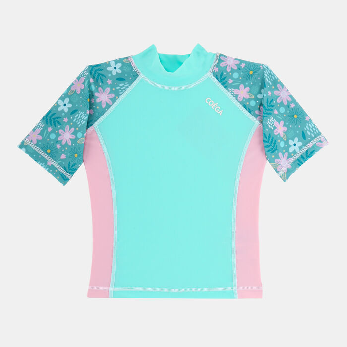 COEGA Kids' Swimming Rashguard Green COEGA Kids' Swimming Rashguard Green image number 0