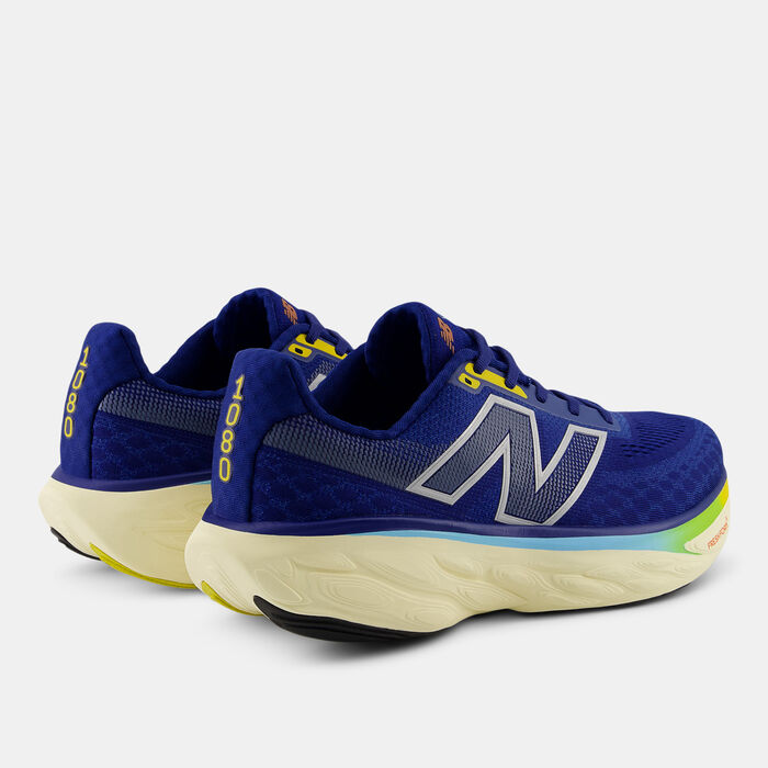 New Balance Men's Fresh Foam X 1080v14 Running Shoes Blue New Balance Men's Fresh Foam X 1080v14 Running Shoes Blue image number 2