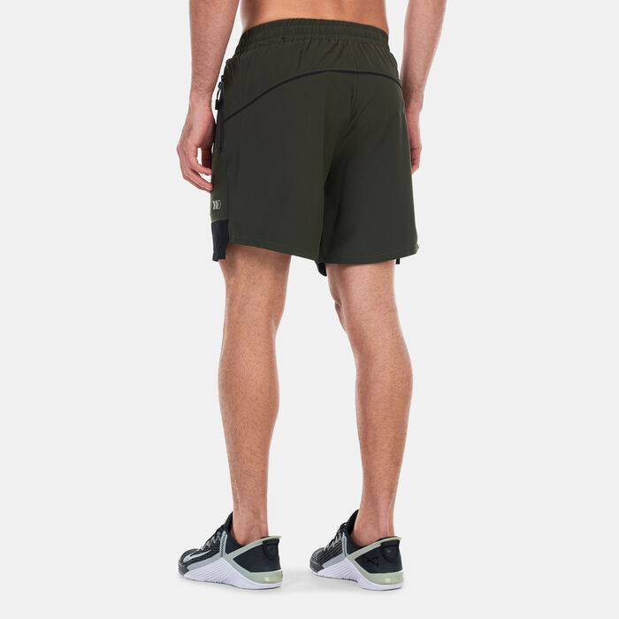 Sun and Sand Sports Men's Hybrid 2.0 Training Shorts Green Sun and Sand Sports Men's Hybrid 2.0 Training Shorts Green image number 1