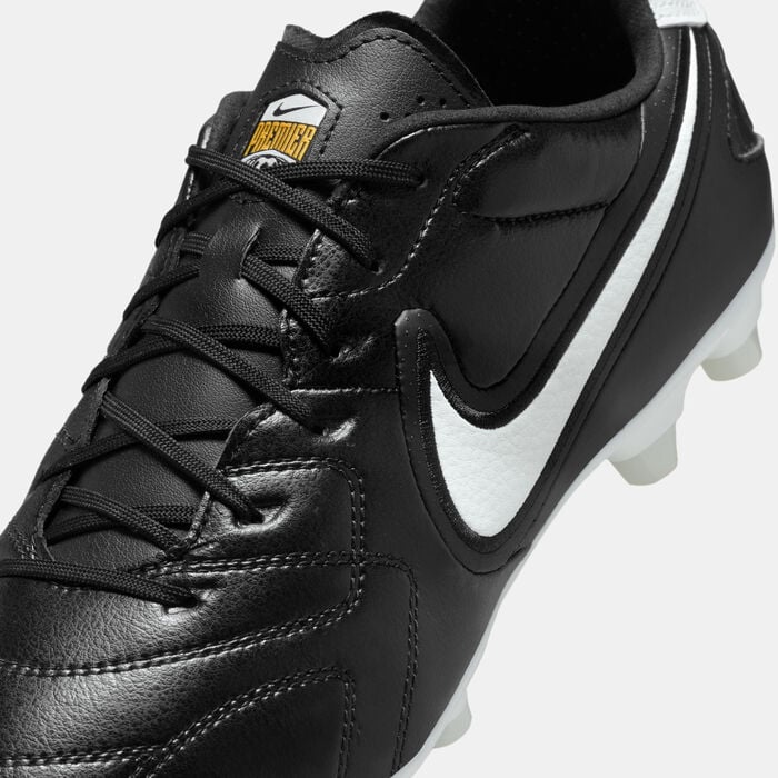 Nike Men's Premier 4 Firm Ground Football Shoes Black Nike Men's Premier 4 Firm Ground Football Shoes Black image number 4