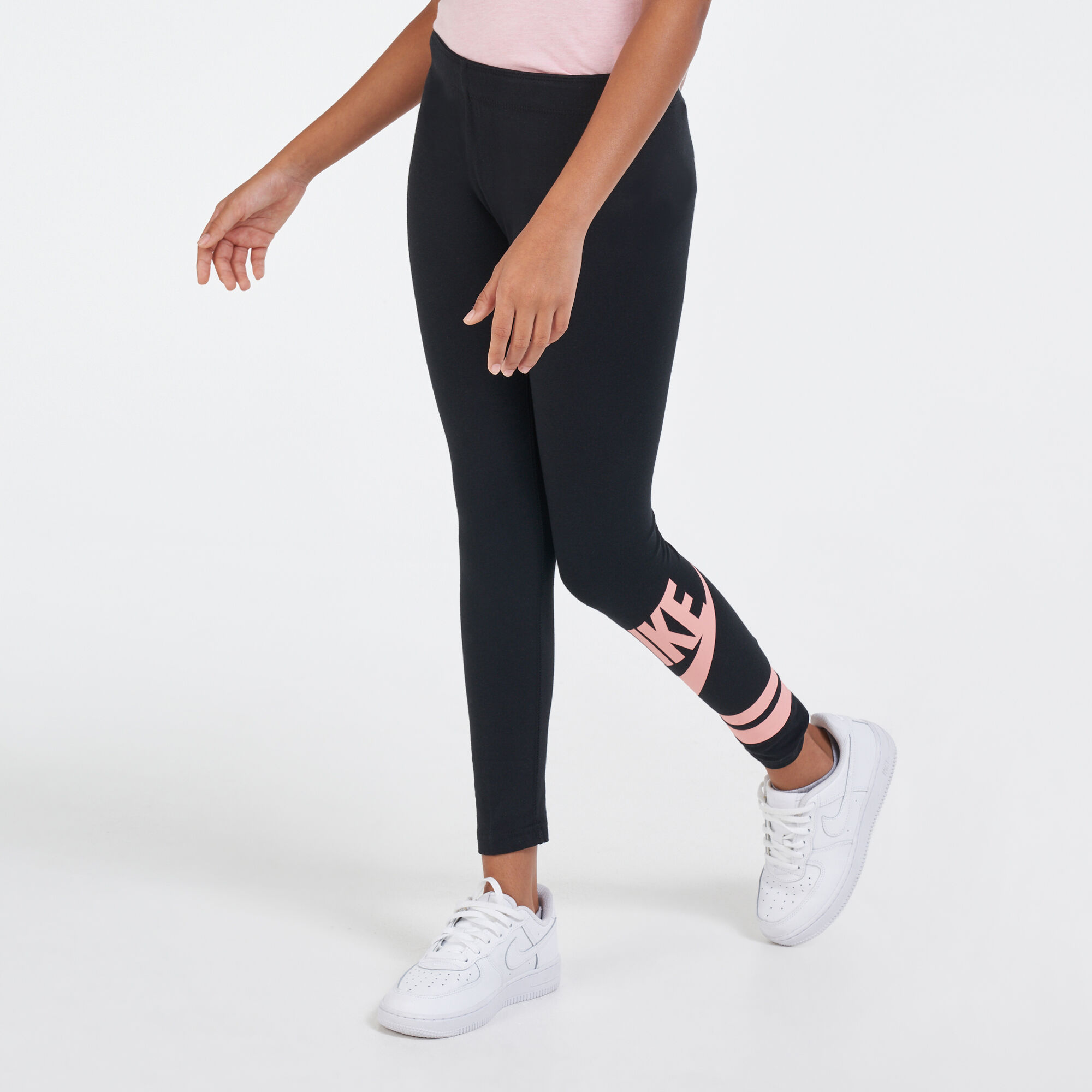 Buy Nike Kids Sportswear Leggings Older Kids Black in KSA SSS
