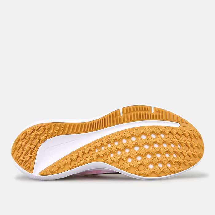 Nike Women's Air Winflo 9 Road Running Shoe White Nike Women's Air Winflo 9 Road Running Shoe White image number 3